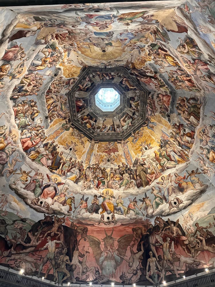 Inside the Duomo
