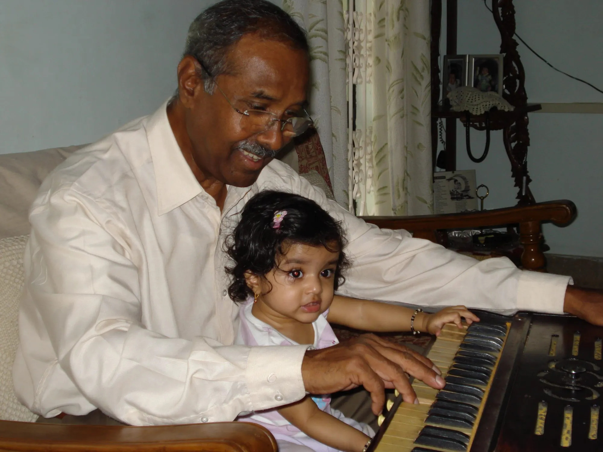 Isha and her grandfather